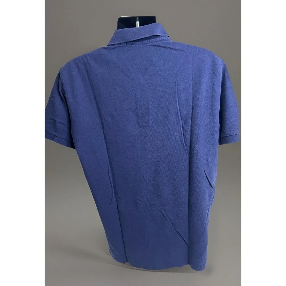 Polo Ralph‎ Lauren Men's Large Shirt Short-sleeve Button-up Classic Fit Blue